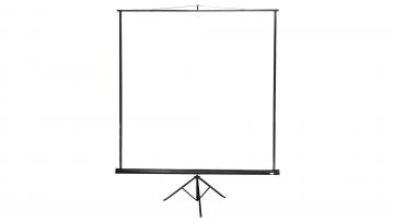Beamer-Leinwand Stativ-Rolloleinwand 203x203 cm leihen 113 Zoll Leinwand leihen