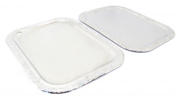 2x Servierplatte Servier-Tablett Schlemmerplatte leihen Servierplatte leihen