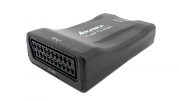 SCART auf HDMI Adapter zum Anschließen alter Endgeräte an moderne Displays leihen Scart auf HDMI Adapter leihen