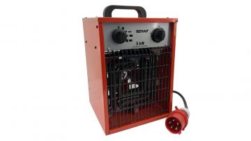 Bauheizer 5kW Elektro-Heizung Starkstrom Heizlüfter leihen Bauheizer leihen
