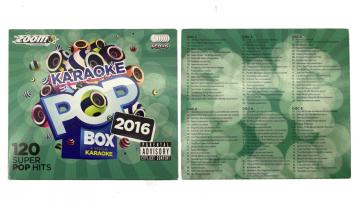 Karaoke CDs Pop Box 2016 leihen
