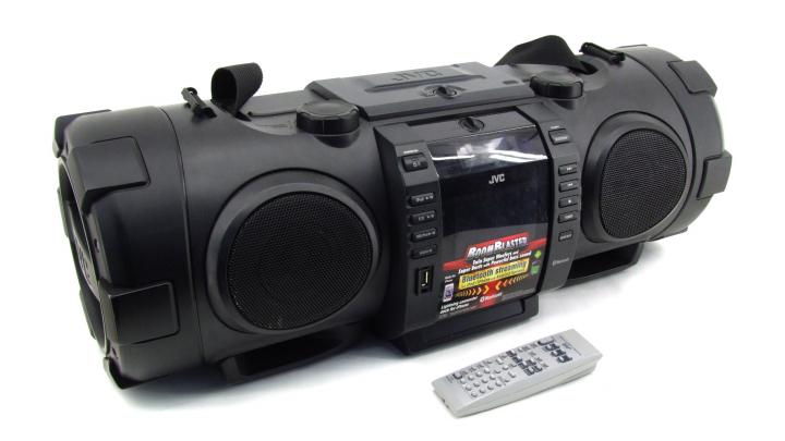 JVC Ghettoblaster Boombox Musik-Anlage USB CD-Radio leihen Ghettoblaster leihen