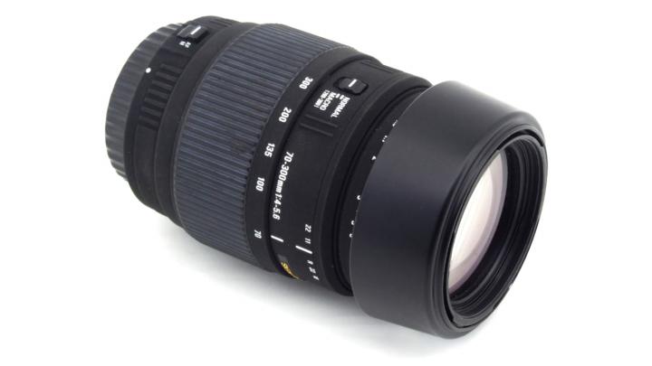Tele-Objektiv Makro Sigma 70-300mm F/4-5,6 Canon EF leihen Sigma Tele-Objektiv 70-300mm leihen