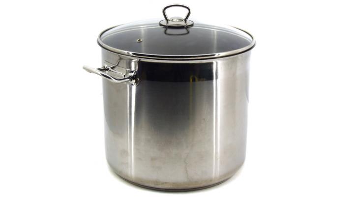 15L Großraum-Topf Universaltopf Edelstahl-Topf leihen Edelstahltopf leihen