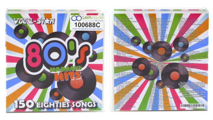 Karaoke CDs 80er 8x CD leihen
