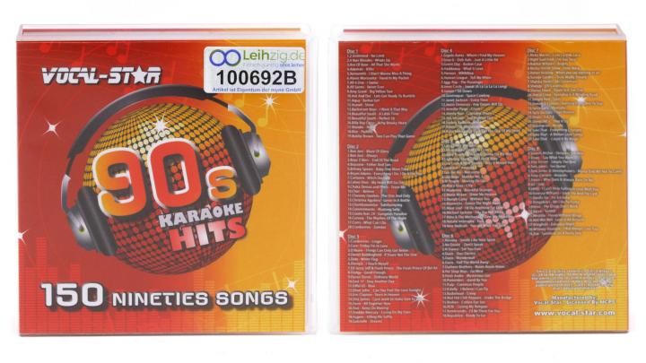 Karaoke CDs 90er leihen