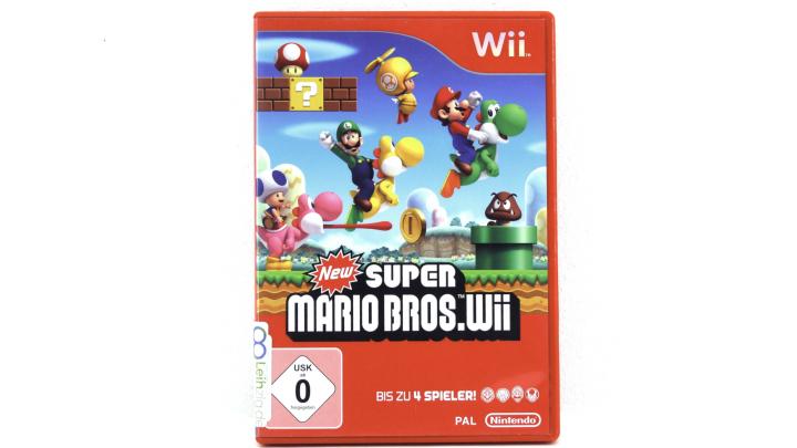 Wii Spiel: New Super Mario Bros leihen Spiel: New Super Mario Bros leihen