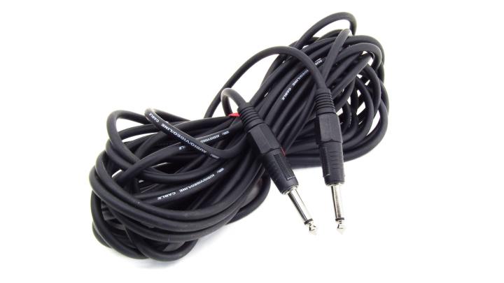 10m Audiokabel 6,3mm Klinke groß leihen 10m Audiokabel- 6,3mm leihen