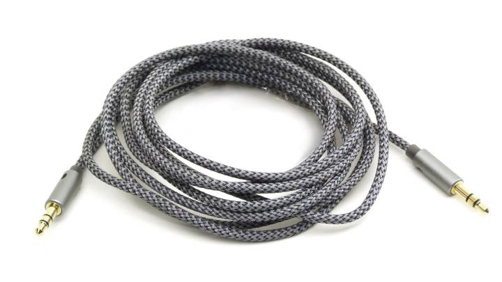 2m Audiokabel 3,5mm Klinke auf 3,5mm Klinke für Anschluß Laptop Handy etc. leihen 2m Audiokabel - 3,5mm leihen