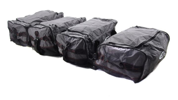 Taschen-Set für Dachboxen 4 Taschen für 400L Dachboxen 190x80x35cm leihen Dachbox Taschenset leihen