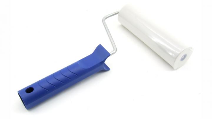 Andrückroller 15 cm zum großflächigen Andrücken von Tapeten leihen Andrückroller leihen