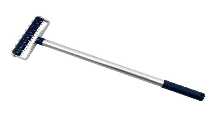 Profi Tapeten-Stachelwalze Igelwalze teleskopierbar bis 98cm & 15cm breit Tapetenigel Tapetenwalze leihen Igelwalze leihen