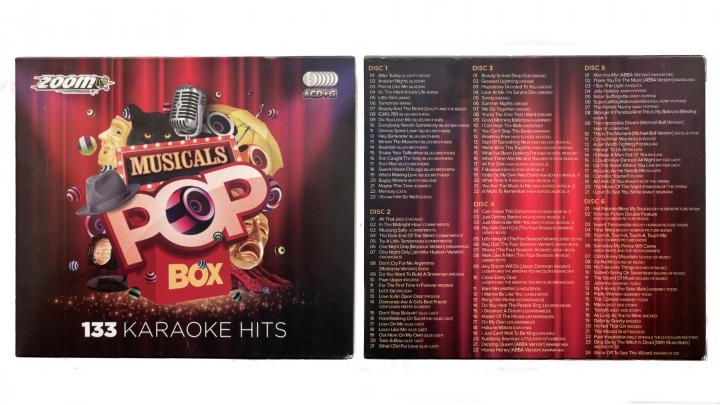 Karaoke CDs Musicals Pop Box leihen