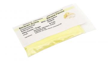 Bananen Farbaroma (hellgelb) 2,5g für 500g Zucker zum verfeinern von Popcorn und Zuckerwatte kaufen Bananen Farbaroma kaufen