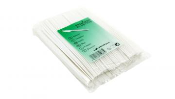100x Plastikmesser Einwegbesteck Einwegmesser weiß kaufen Plastikmesser kaufen