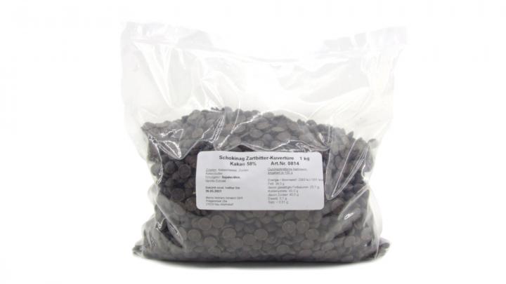 1kg Zartbitter Kuvertüre für Schokobrunnen (Vegan & Laktosefrei) kaufen Zartbitter Kuvertüre kaufen