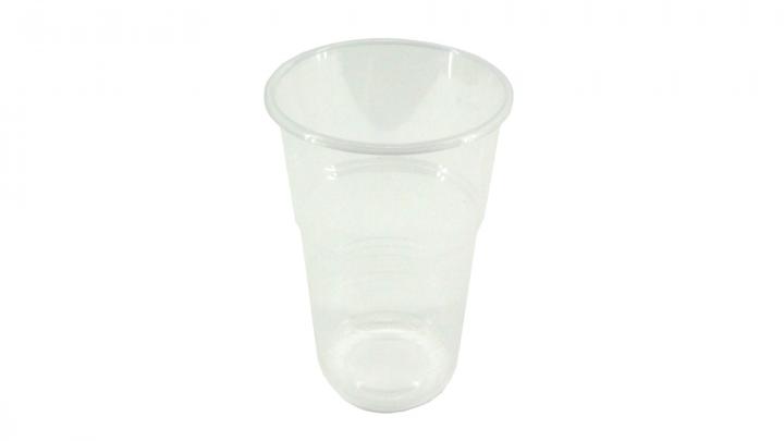 50x Ausschankbecher Trinkbecher aus Plastik 0,5 Liter transparent kaufen Trinkbecher 0,5l kaufen