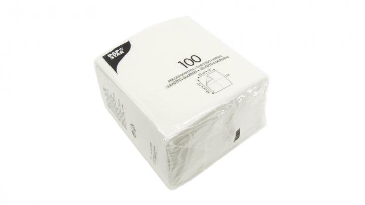 100x Servietten 33cm x 33cm 1-lagig 1/4 Falz kaufen Servietten kaufen