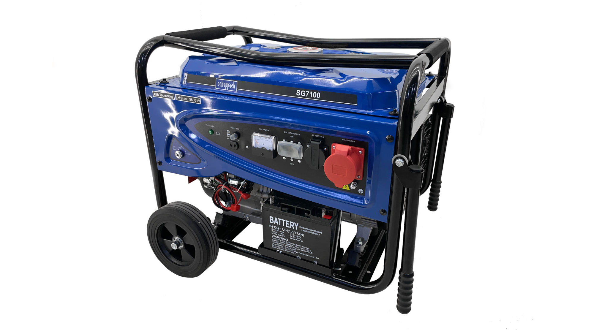 5kW Benzin Stromerzeuger Not-Stromaggregat Generator leihen 5kW Generator leihen