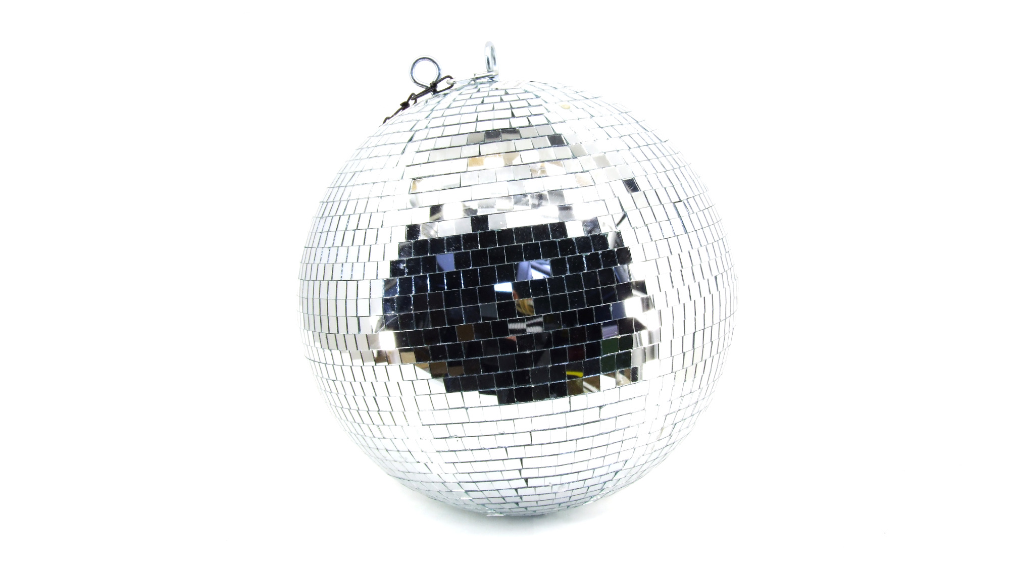 Discokugel Spiegel-Kugel 30 cm mit Motor leihen Discokugel leihen