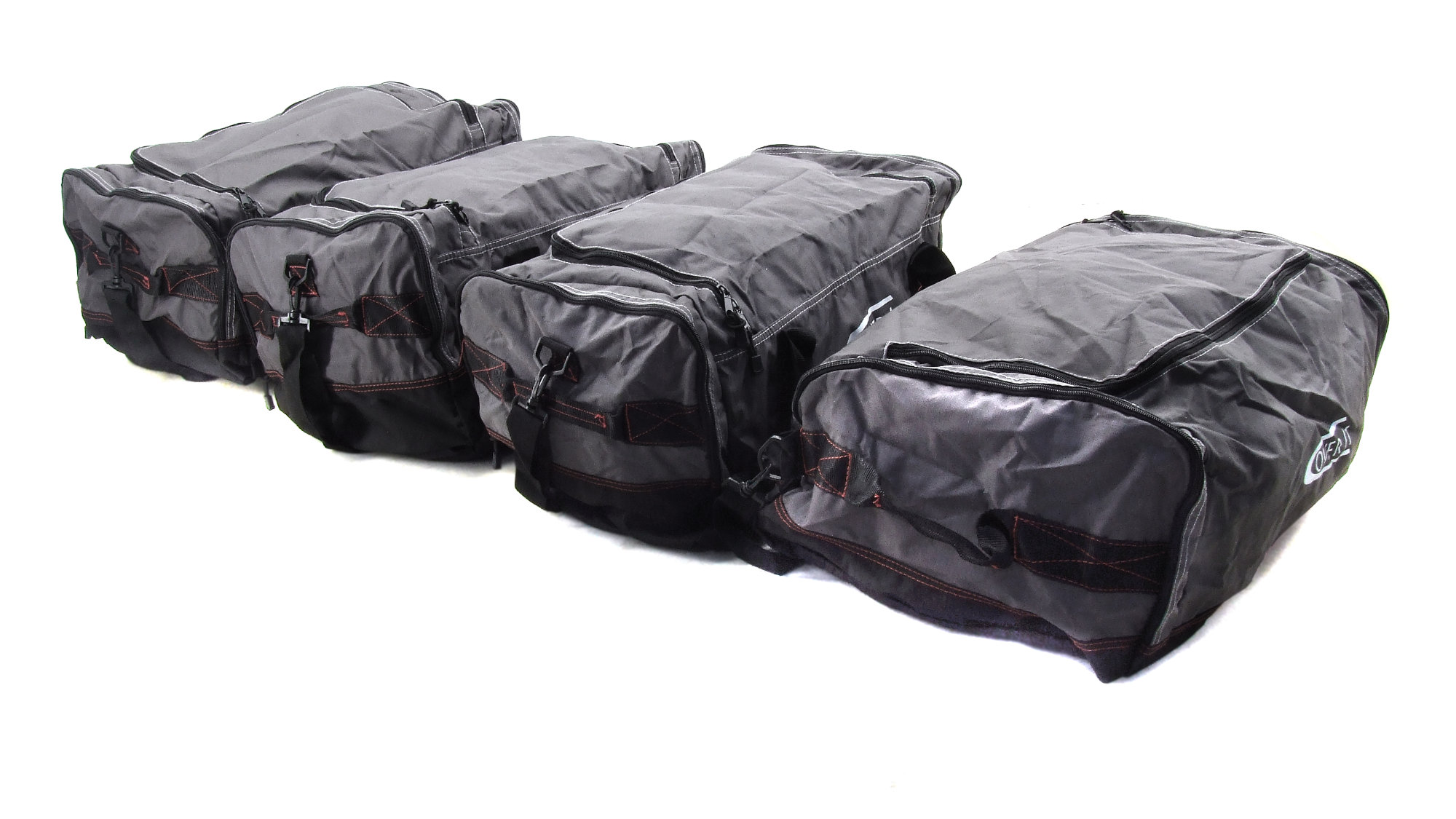 Taschen-Set für Dachboxen 4 Taschen für 400L Dachboxen 190x80x35cm leihen Dachbox Taschenset leihen