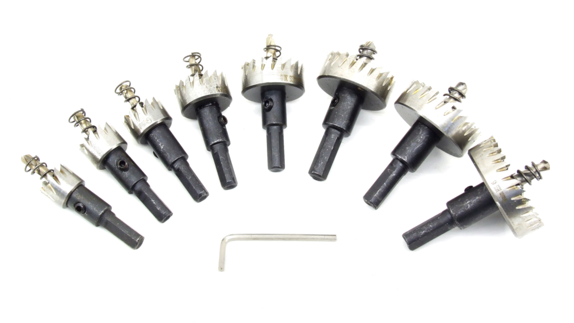 Lochbohrer Set Lochsage 16 45 Mm 8 Grossen Fur Holz Und Metall Mieten Leihzig De